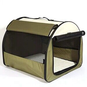 Collapsible Dog Cat Crate Soft Portable Foldable Kennel Car Travel Washable NEW